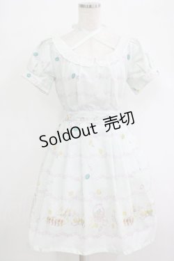 画像1: Secret Honey / イースターワンピース(ミスバニー＆とんすけver) Free ミント H-25-09-29-027-CA-OP-NS-ZH