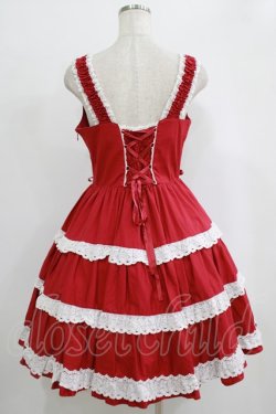 画像3: BABY,THE STARS SHINE BRIGHT / ミルフィーユジャンパースカート Free エンジ H-25-09-29-003-BA-OP-NS-ZH