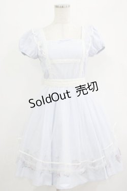 画像1: Secret Honey / ティータイムワンピース（Alice in Wonderland ver.） Free サックス H-25-09-29-028-CA-OP-NS-ZH