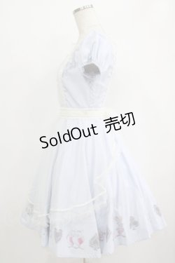 画像2: Secret Honey / ティータイムワンピース（Alice in Wonderland ver.） Free サックス H-25-09-29-028-CA-OP-NS-ZH