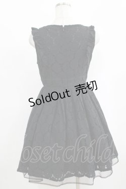 画像3: Ank Rouge / フラワーレースワンピース M ブラック H-25-09-29-030-CA-OP-NS-ZH