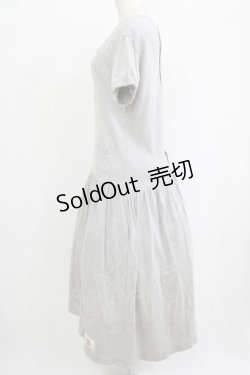 画像2: PINK HOUSE / カットソーワンピース Free グレー H-25-09-29-031-LO-OP-NS-ZH