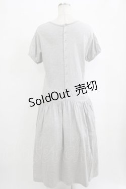 画像3: PINK HOUSE / カットソーワンピース Free グレー H-25-09-29-031-LO-OP-NS-ZH