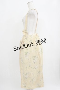 画像2: PINK HOUSE / サスペンダースカート Free イエロー H-25-09-29-033-LO-SK-NS-ZH