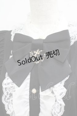 画像4: Secret Honey / アクセサリーリボンレースフリルセットアップ Free ブラック H-25-09-29-042-CA-OP-NS-ZH