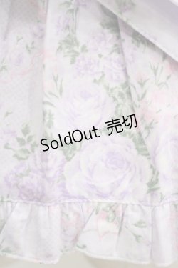 画像4: metamorphose / 【プラスサイズ】シャーロット丸襟姫袖ブラウス プラスサイズ ラベンダー H-25-09-29-046-ME-BL-NS-ZH