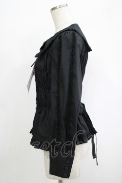 画像2: metamorphose / スクエアカラー2WAYブラウス サイズ1 ブラック H-25-09-29-049-ME-BL-NS-ZH