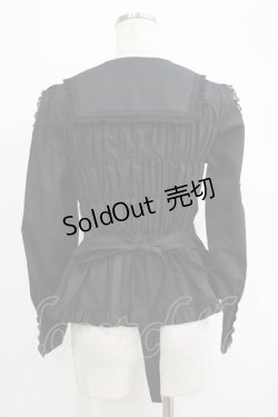 画像3: metamorphose / スクエアカラー2WAYブラウス サイズ1 ブラック H-25-09-29-049-ME-BL-NS-ZH