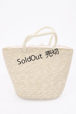 画像2: BABY,THE STARS SHINE BRIGHT / Le bouquetかごバッグ  ピンク H-25-09-29-1032-BA-BG-NS-ZH