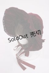 BABY,THE STARS SHINE BRIGHT / 別珍Candyボンネット  ボルドー H-25-09-29-1037-BA-AC-NS-ZH