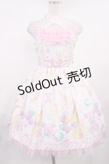 Angelic Pretty / TOY FANTASYジャンパースカート Free オフ H-25-09-29-1008-AP-OP-NS-ZH