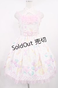 Angelic Pretty / TOY FANTASYジャンパースカート Free オフ H-25-09-29-1008-AP-OP-NS-ZH