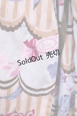 画像5: BABY,THE STARS SHINE BRIGHT / Bon-Bon Chocolat Dance Dance Dance柄カフェミルクジャンパースカート Free シャンパーニュ・ブルー・ショコラ(サックスベース) H-25-09-29-1009-BA-OP-NS-ZH