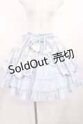 Angelic Pretty / ロマンスブーケスカート Free ブルー H-25-09-29-1014-AP-SK-NS-ZH