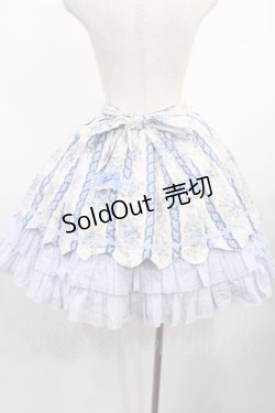 画像3: Angelic Pretty / ロマンスブーケスカート Free ブルー H-25-09-29-1014-AP-SK-NS-ZH
