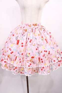 画像1: metamorphose / sweets collection2段フリルスカート Free ピンク H-25-09-29-1015-ME-SK-NS-ZH