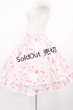 画像2: metamorphose / sweets collection2段フリルスカート Free ピンク H-25-09-29-1015-ME-SK-NS-ZH