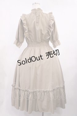 画像2: m petit by misako / NINA'SコラボAMハイショクメローワンピース M ベージュ H-25-09-29-1003-LO-OP-NS-ZH