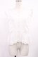 画像1: an another angelus / ローズコットンレース使いノースリーブブラウス Free OFFWHITE H-25-09-29-1022-CA-BL-NS-ZH (1)