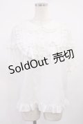 To Alice / レースアップブラウス Free オフ H-25-09-29-1023-LO-BL-NS-ZH