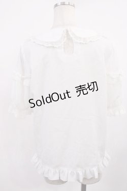 画像2: To Alice / レースアップブラウス Free オフ H-25-09-29-1023-LO-BL-NS-ZH