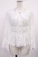 画像1: metamorphose / Lacyキャンディスリーブブラウス サイズ1 オフ H-25-09-29-1025-ME-BL-NS-ZH (1)