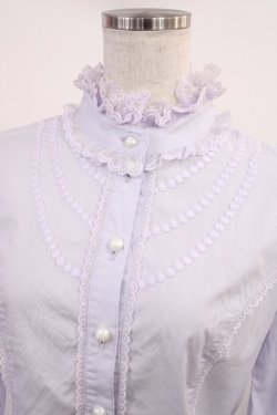 画像4: Angelic Pretty / パールネックレス風ブラウス Free ラベンダー H-25-09-29-1026-AP-BL-NS-ZH