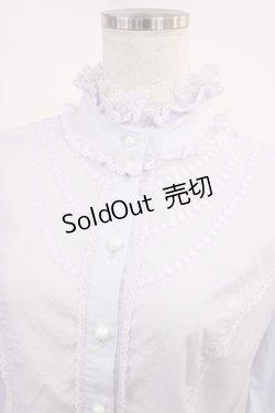 画像4: Angelic Pretty / パールネックレス風ブラウス Free ラベンダー H-25-09-29-1026-AP-BL-NS-ZH