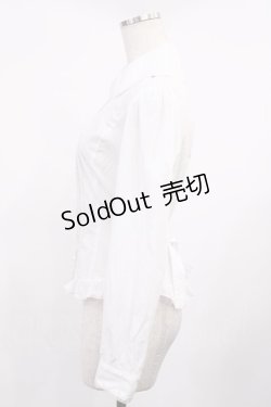 画像2: Innocent World / サテンくるみブラウス M オフ H-25-09-29-1029-IW-BL-NS-ZH