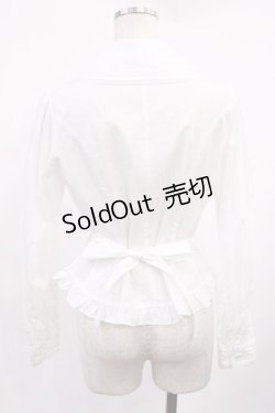 画像3: Innocent World / サテンくるみブラウス M オフ H-25-09-29-1029-IW-BL-NS-ZH