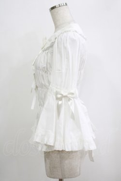 画像2: metamorphose / 丸襟姫袖ブラウス サイズ1 ホワイト H-25-09-29-051-ME-BL-NS-ZH