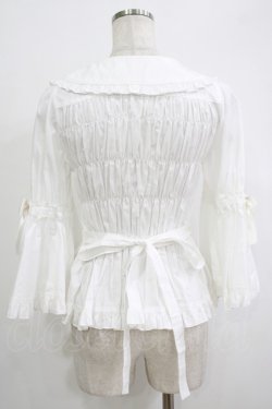 画像3: metamorphose / 丸襟姫袖ブラウス サイズ1 ホワイト H-25-09-29-051-ME-BL-NS-ZH