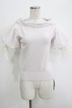 画像1: mille fille closet by LODISPOTTO / Ladyロールカラーニット M ピンク H-25-09-29-052-LO-TO-NS-ZH