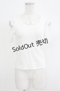 Secret Honey / バックリボントップス Free オフ H-25-09-29-054-CA-TO-NS-ZH