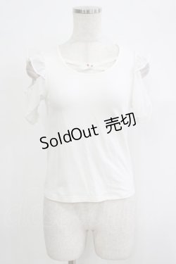 画像1: Secret Honey / バックリボントップス Free オフ H-25-09-29-054-CA-TO-NS-ZH