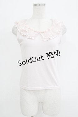 画像1: LIZ LISA / プリーツフリルタンク Free ピンク H-25-09-29-055-LO-TO-NS-ZH