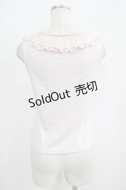 画像3: LIZ LISA / プリーツフリルタンク Free ピンク H-25-09-29-055-LO-TO-NS-ZH