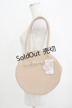 画像1: m petit by misako / AMサークルリボントート  キャメル H-25-09-29-056-LO-BG-NS-ZH