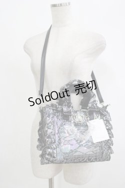 画像1: Pal elfy / オーロラレースミニ姫痛バ  ブラック H-25-09-29-057-GO-BG-NS-ZH