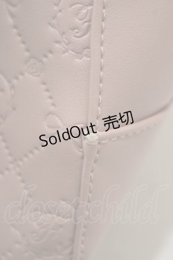 画像3: Maison de FLEUR / モノグラムトラペゾイドバッグ  ピンク H-25-09-29-058-LO-BG-NS-ZH