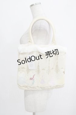 画像1: Secret Honey / オーナメントクリスマスBAG（ディズニープリンセスver)  生成り H-25-09-29-059-CA-BG-NS-ZH