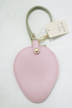 画像2: Maison de FLEUR / いちごカードケース  ピンク H-25-09-29-068-LO-ZA-NS-ZH