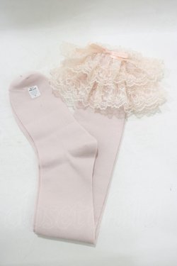 画像1: metamorphose / ラッセルレースオーバーニー  ピンク H-25-09-29-069-ME-ZA-NS-ZH