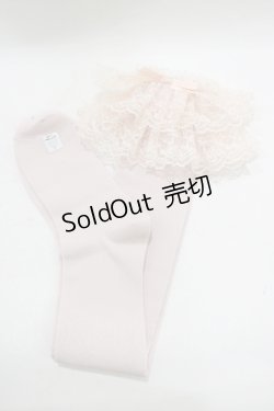 画像1: metamorphose / ラッセルレースオーバーニー  ピンク H-25-09-29-069-ME-ZA-NS-ZH