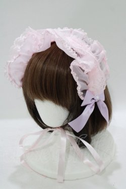 画像1: metamorphose / Mellifluous ブリムヘッドドレス  ピンク H-25-09-29-072-ME-AC-NS-ZH
