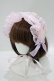 画像1: metamorphose / Mellifluous ブリムヘッドドレス  ピンク H-25-09-29-072-ME-AC-NS-ZH (1)