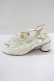 画像2: axes femme / カットワークレースサンダル M(23.5cm), オフ H-25-09-29-080-AX-SH-NS-ZH (2)