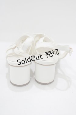 画像3: axes femme / カットワークレースサンダル M(23.5cm), オフ H-25-09-29-080-AX-SH-NS-ZH