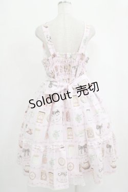 画像3: metamorphose / 【プラスサイズ】Classic Tea House レースアップジャンパースカート プラスサイズ ピンク H-25-09-29-009-ME-OP-NS-ZH