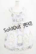 BABY,THE STARS SHINE BRIGHT / Happy Easter〜Easter Bunny’s Spring Garden〜柄クロスジャンパースカート Free ラベンダー H-25-09-29-002-BA-OP-NS-ZH
